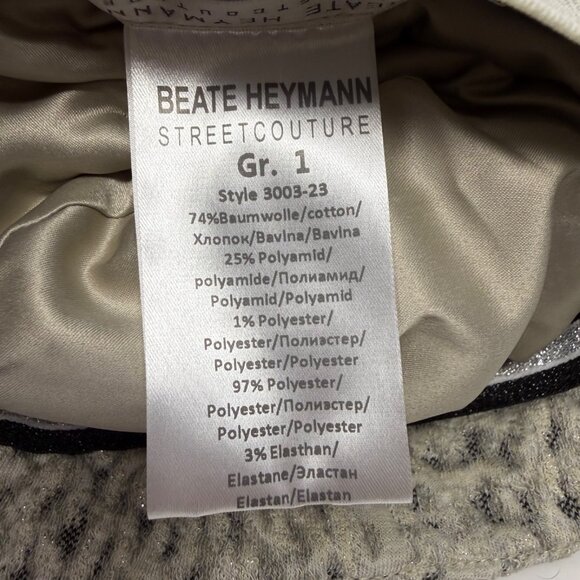 Beate Heymann Street Couture Cloche Statement Hat Avant Garde German Fashion - Picture 6 of 9